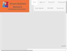 Tablet Screenshot of dreambuilders-network.com